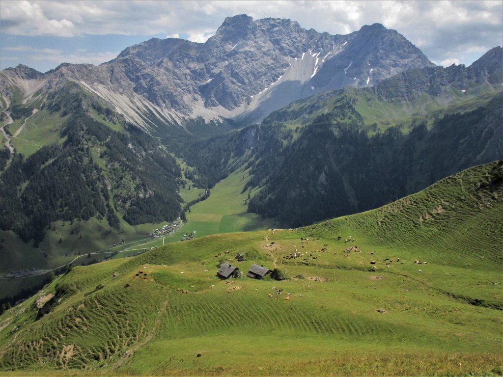 Die wunderschön gelegene Liechtensteiner Sässalpe