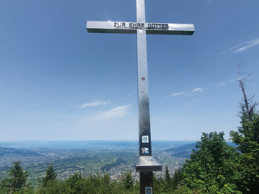 Gipfelkreuz Staufenspitze